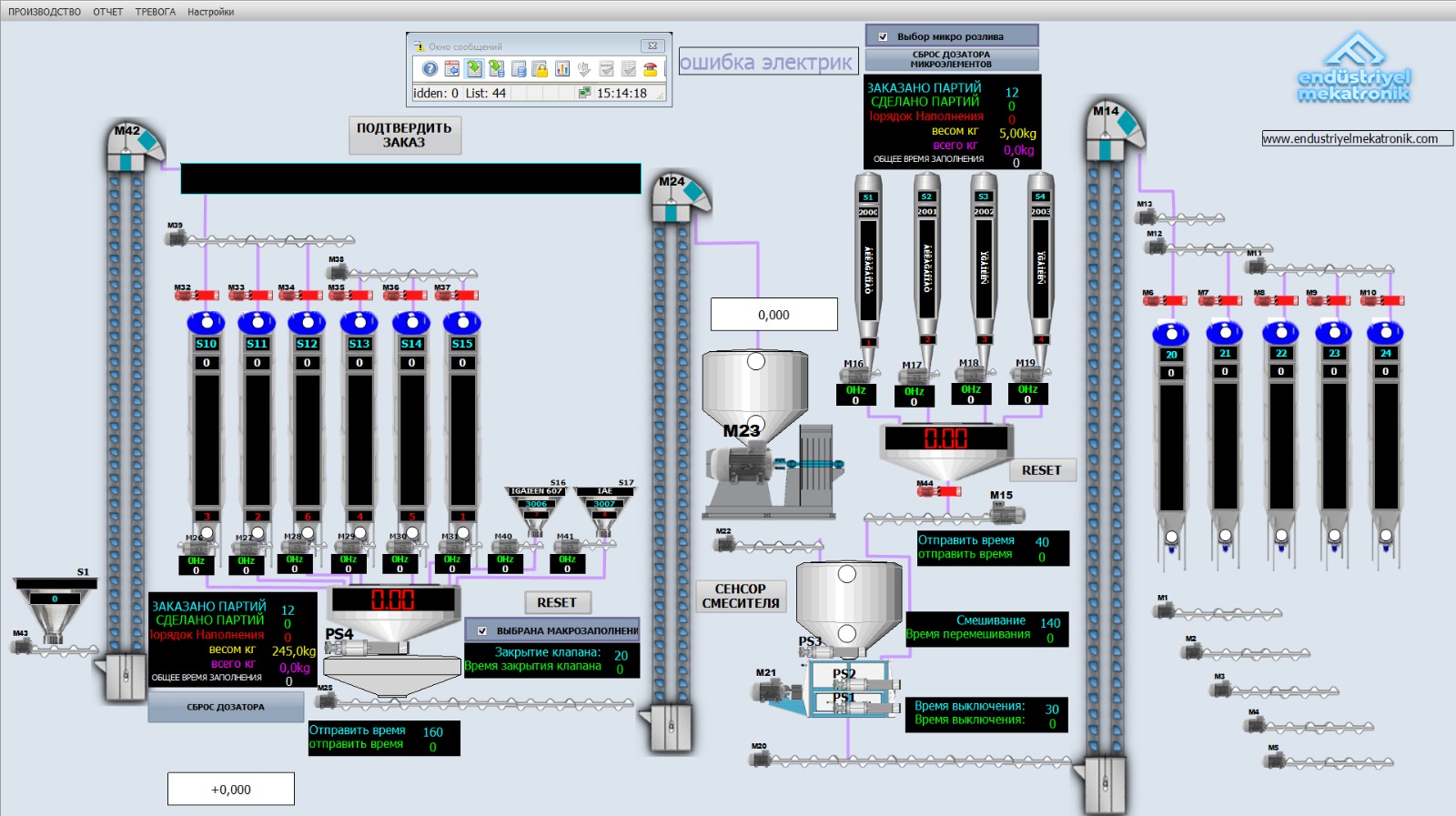 Tartım ve Dolum Üniteleri