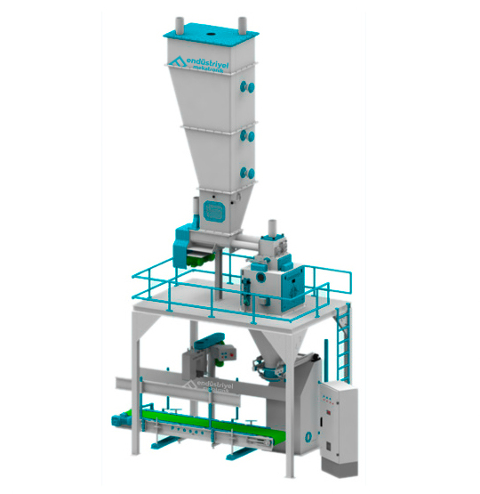 25 - 50 Kg Tek Tartım Tek İstasyonlu Un Paketleme Makinası